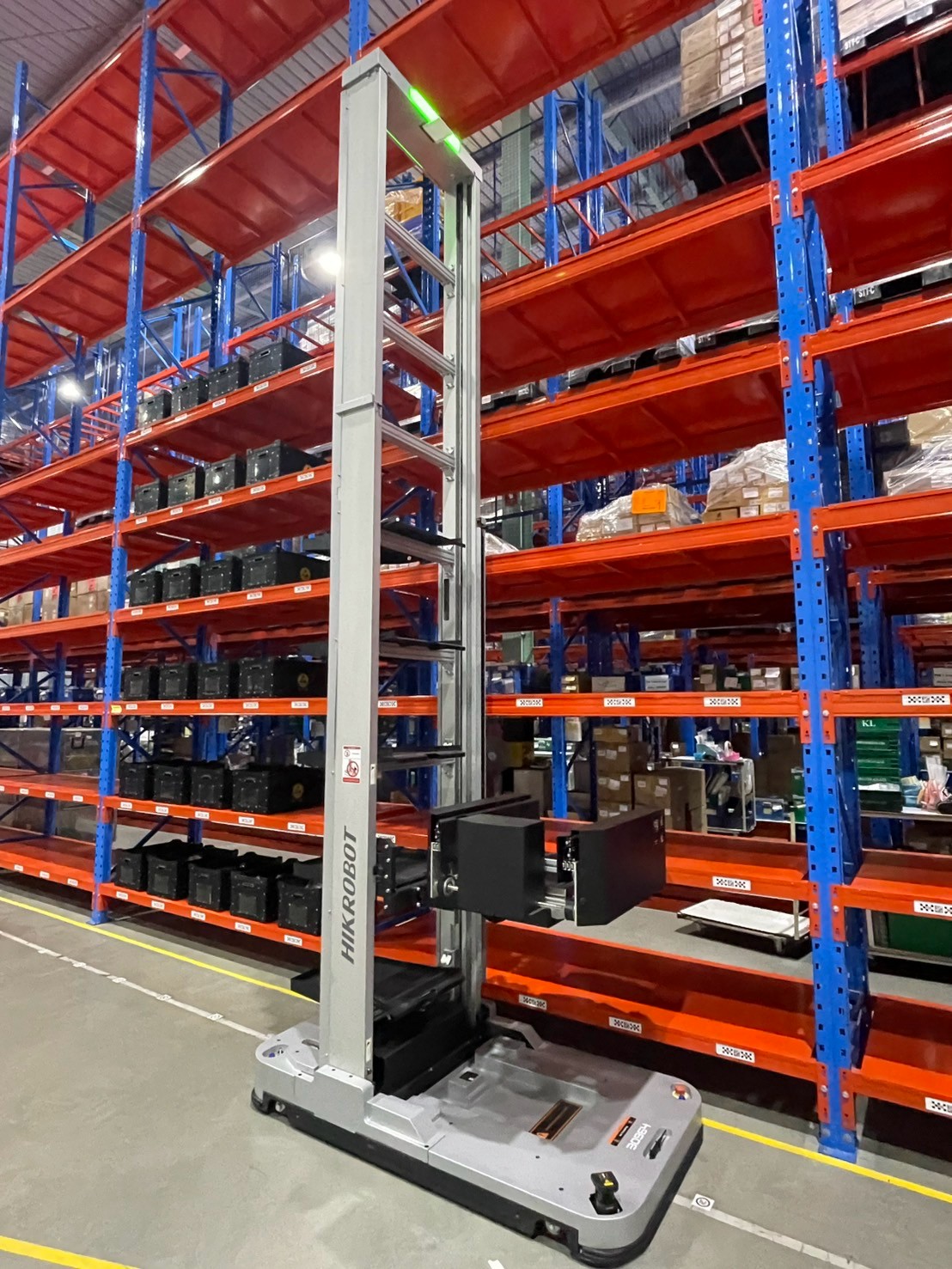 ภาพผลงาน AGV & Rack Automation — SONY Automation Project ลำดับ 2