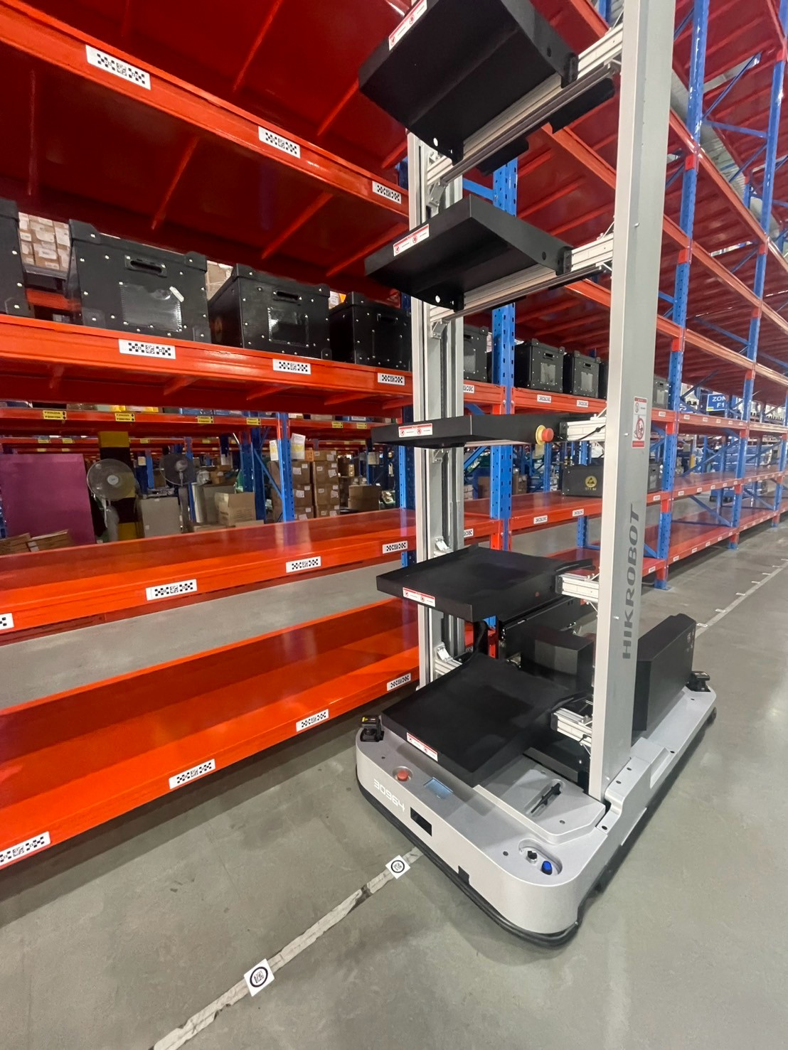 ภาพผลงาน AGV & Rack Automation — SONY Automation Project ลำดับ 5