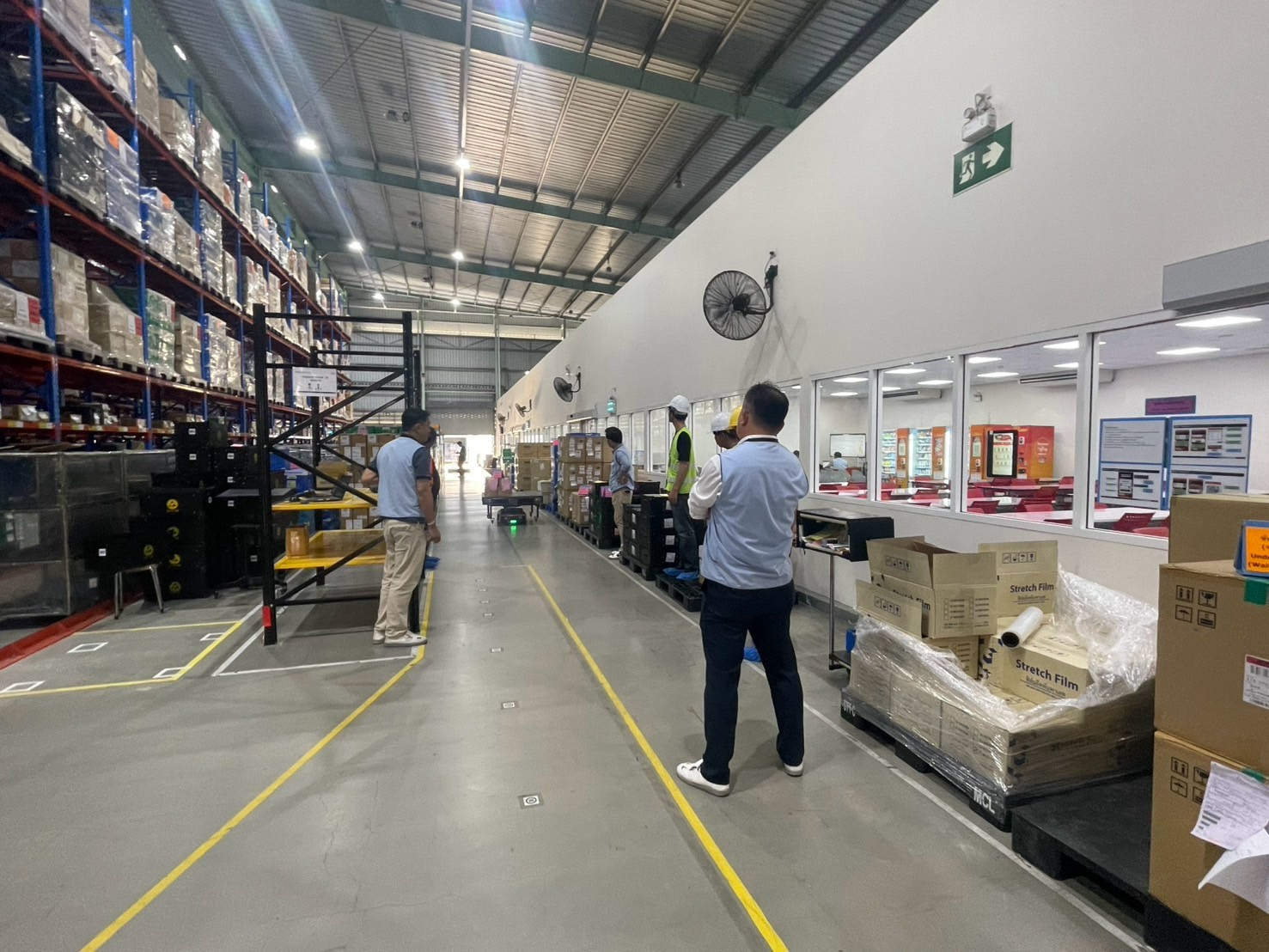 ภาพผลงาน AGV & Rack Automation — SONY Automation Project ลำดับ 8