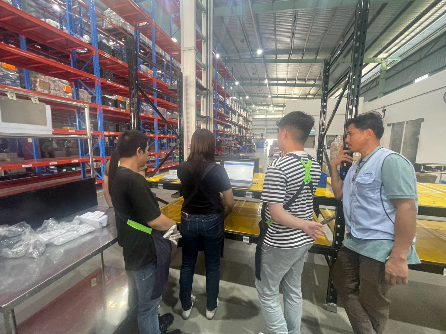 ภาพผลงาน AGV & Rack Automation — SONY Automation Project ลำดับ 9
