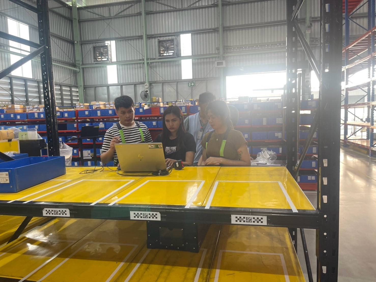 ภาพผลงาน AGV & Rack Automation — SONY Automation Project ลำดับ 10