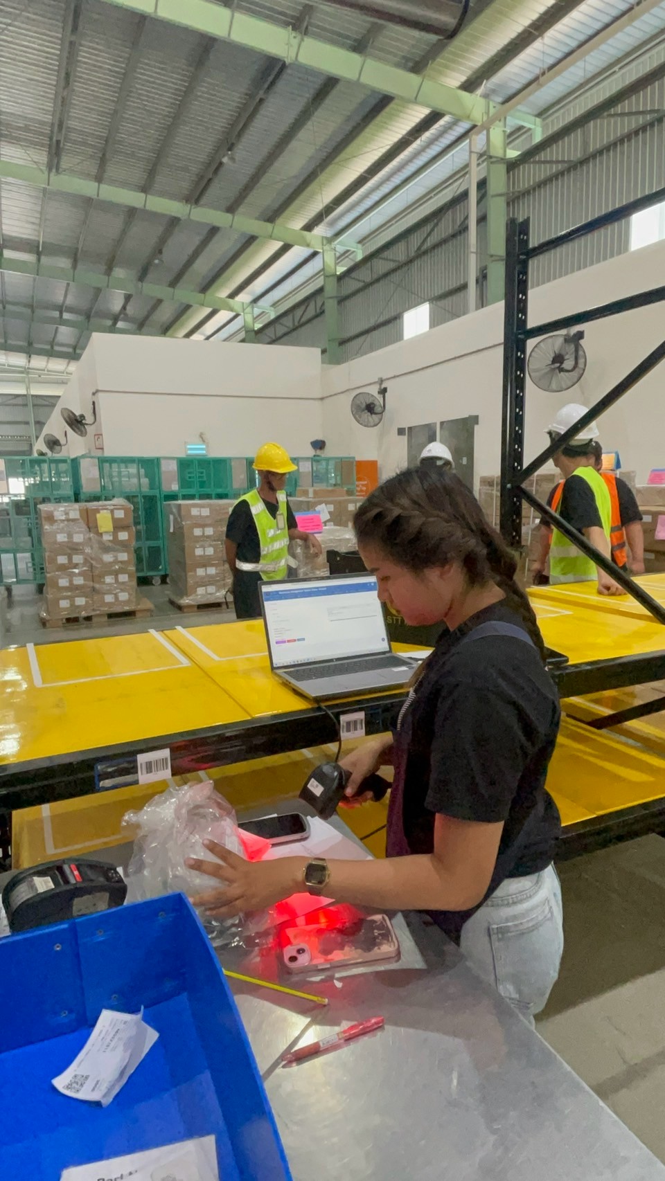 ภาพผลงาน AGV & Rack Automation — SONY Automation Project ลำดับ 13