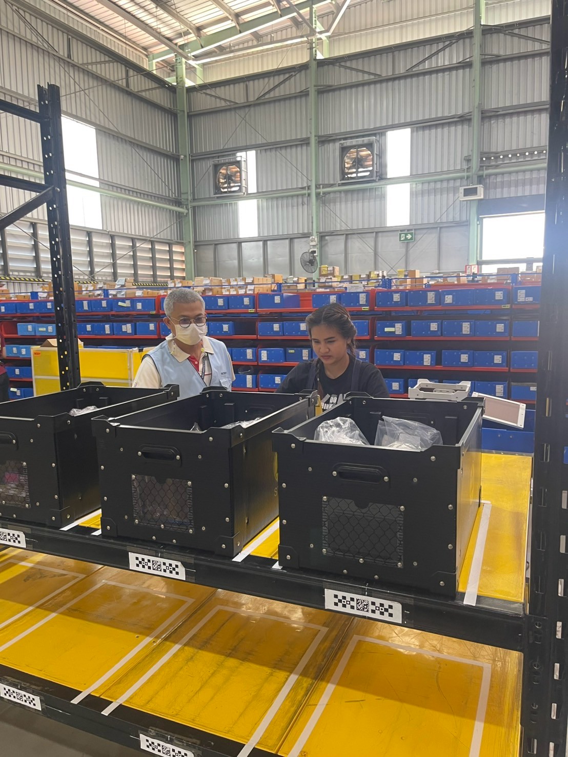 ภาพผลงาน AGV & Rack Automation — SONY Automation Project ลำดับ 15