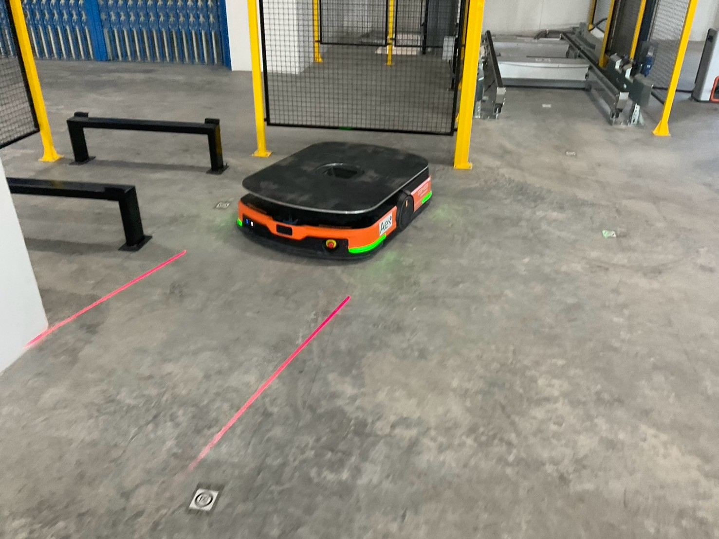 ภาพผลงาน AGV Intralogistics — TPCS Automation Project ลำดับ 2