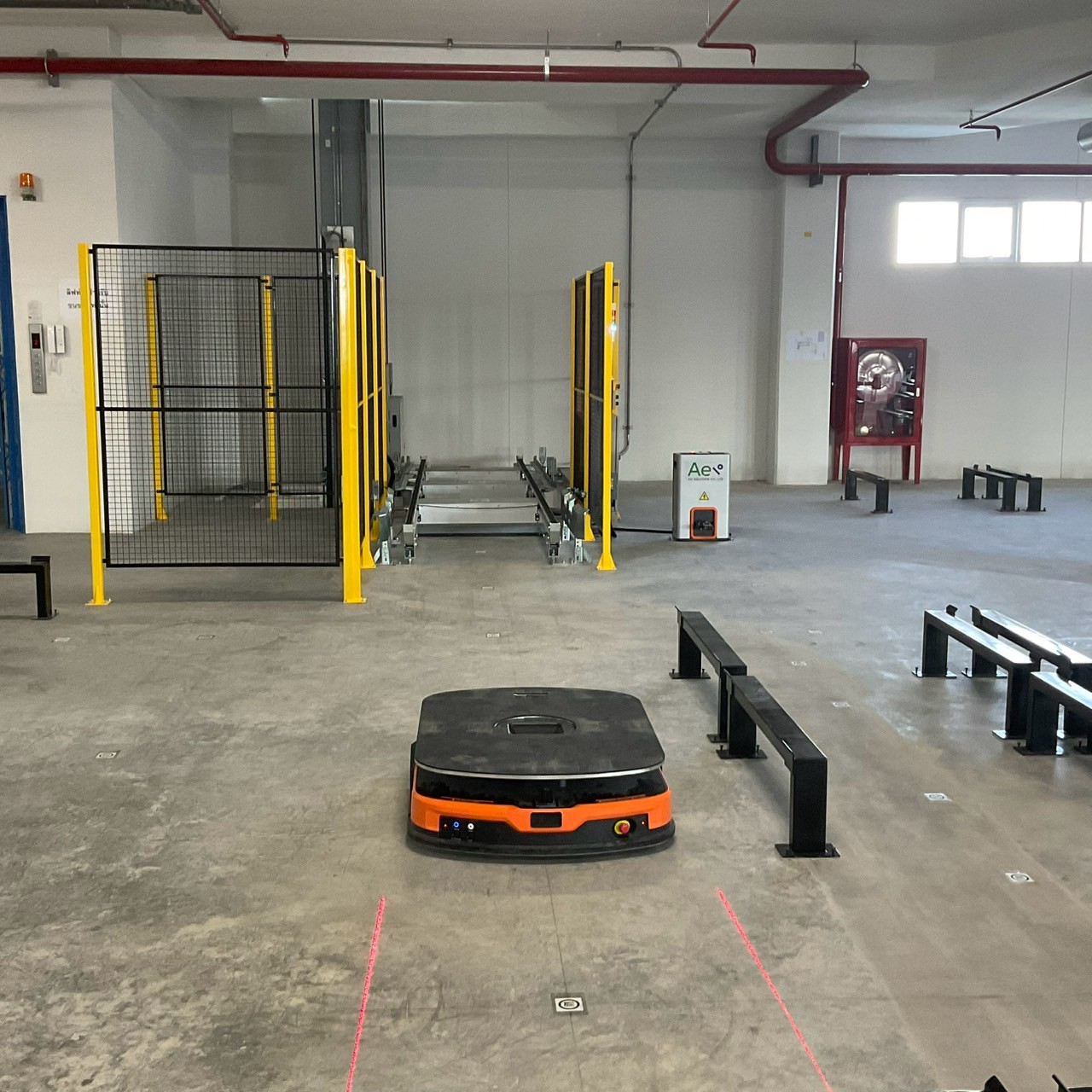 ภาพผลงาน AGV Intralogistics — TPCS Automation Project ลำดับ 3