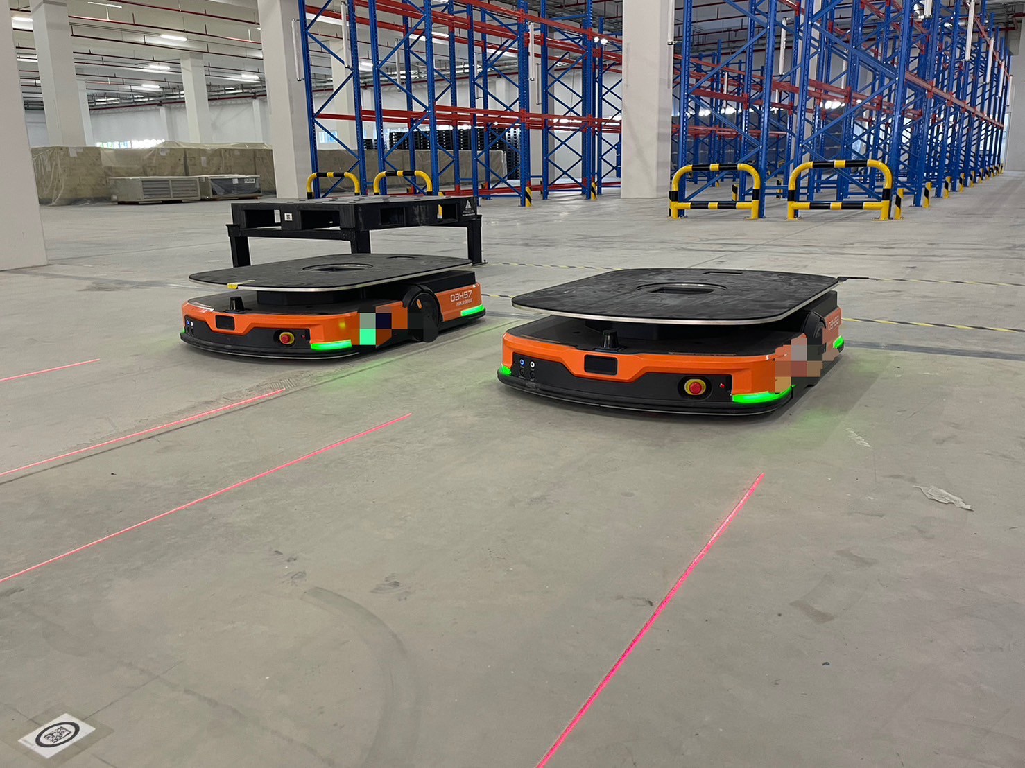 ภาพผลงาน AGV Intralogistics — TPCS Automation Project ลำดับ 4