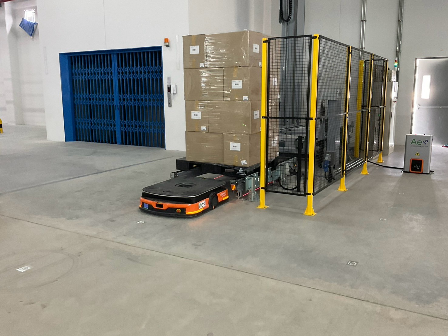 ภาพผลงาน AGV Intralogistics — TPCS Automation Project ลำดับ 5