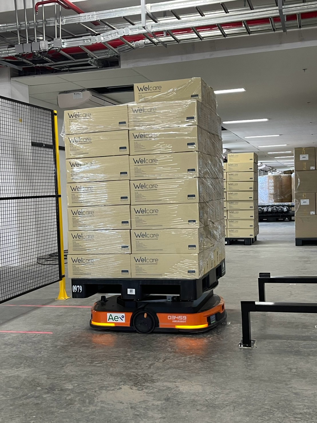 ภาพผลงาน AGV Intralogistics — TPCS Automation Project ลำดับ 6
