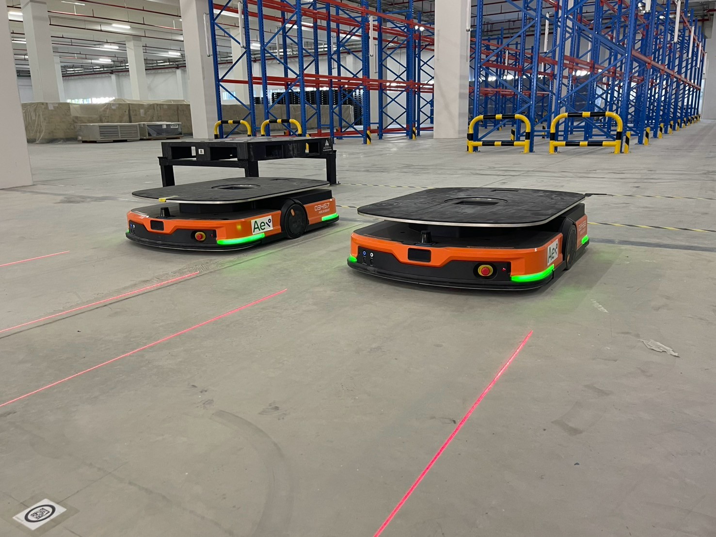 ภาพผลงาน AGV Intralogistics — TPCS Automation Project ลำดับ 8