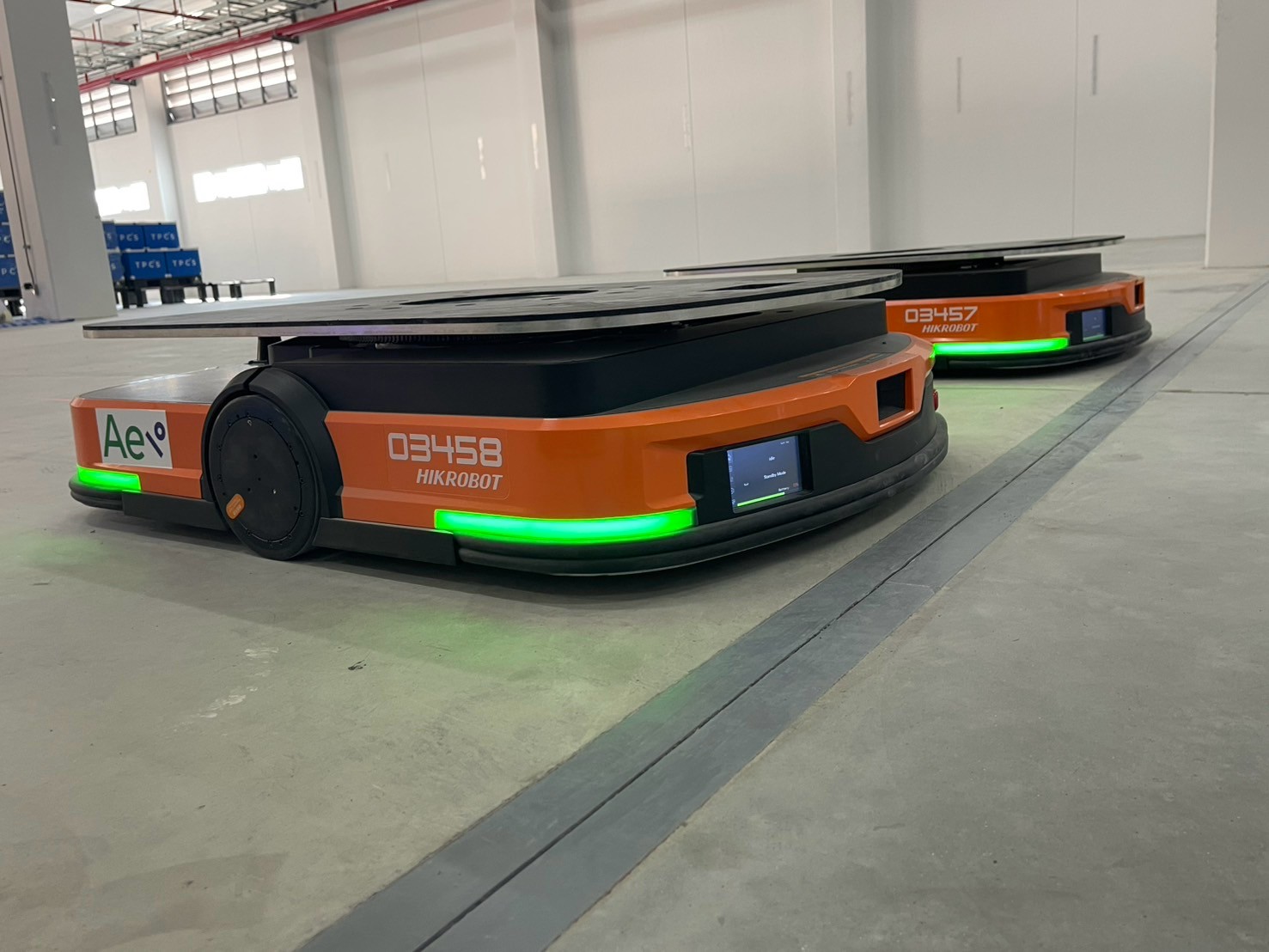ภาพผลงาน AGV Intralogistics — TPCS Automation Project ลำดับ 10