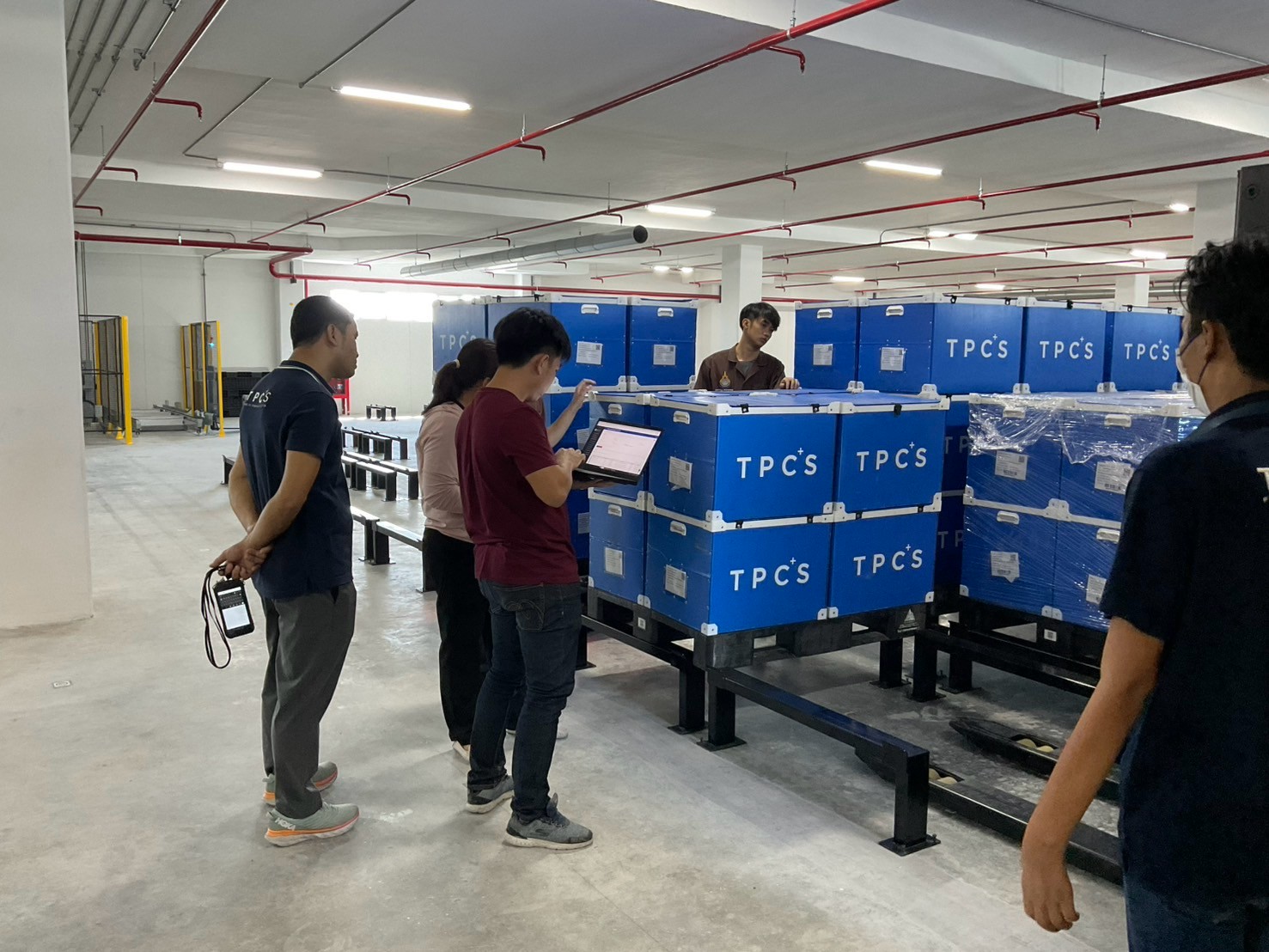 ภาพผลงาน AGV Intralogistics — TPCS Automation Project ลำดับ 11
