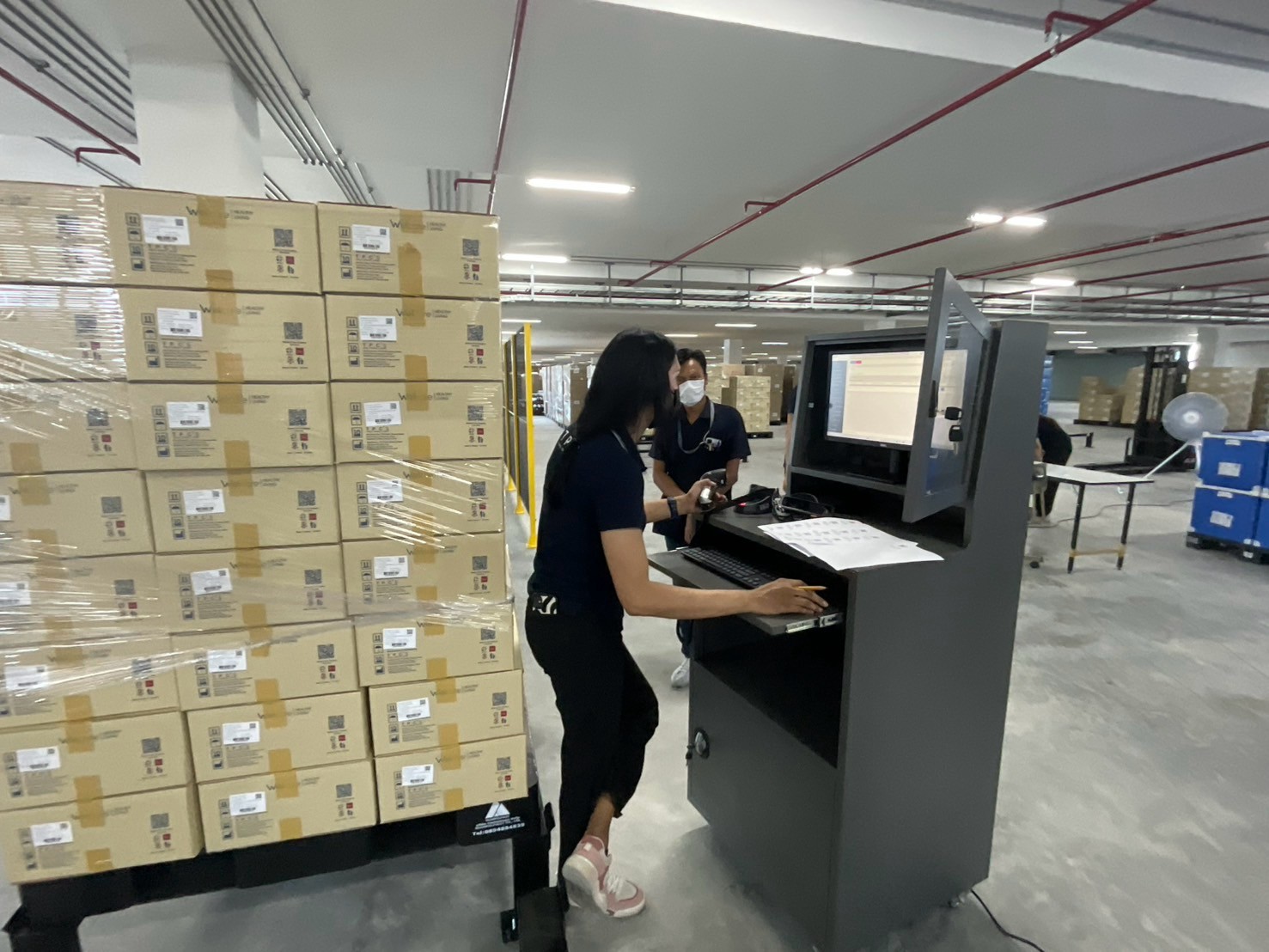 ภาพผลงาน AGV Intralogistics — TPCS Automation Project ลำดับ 14