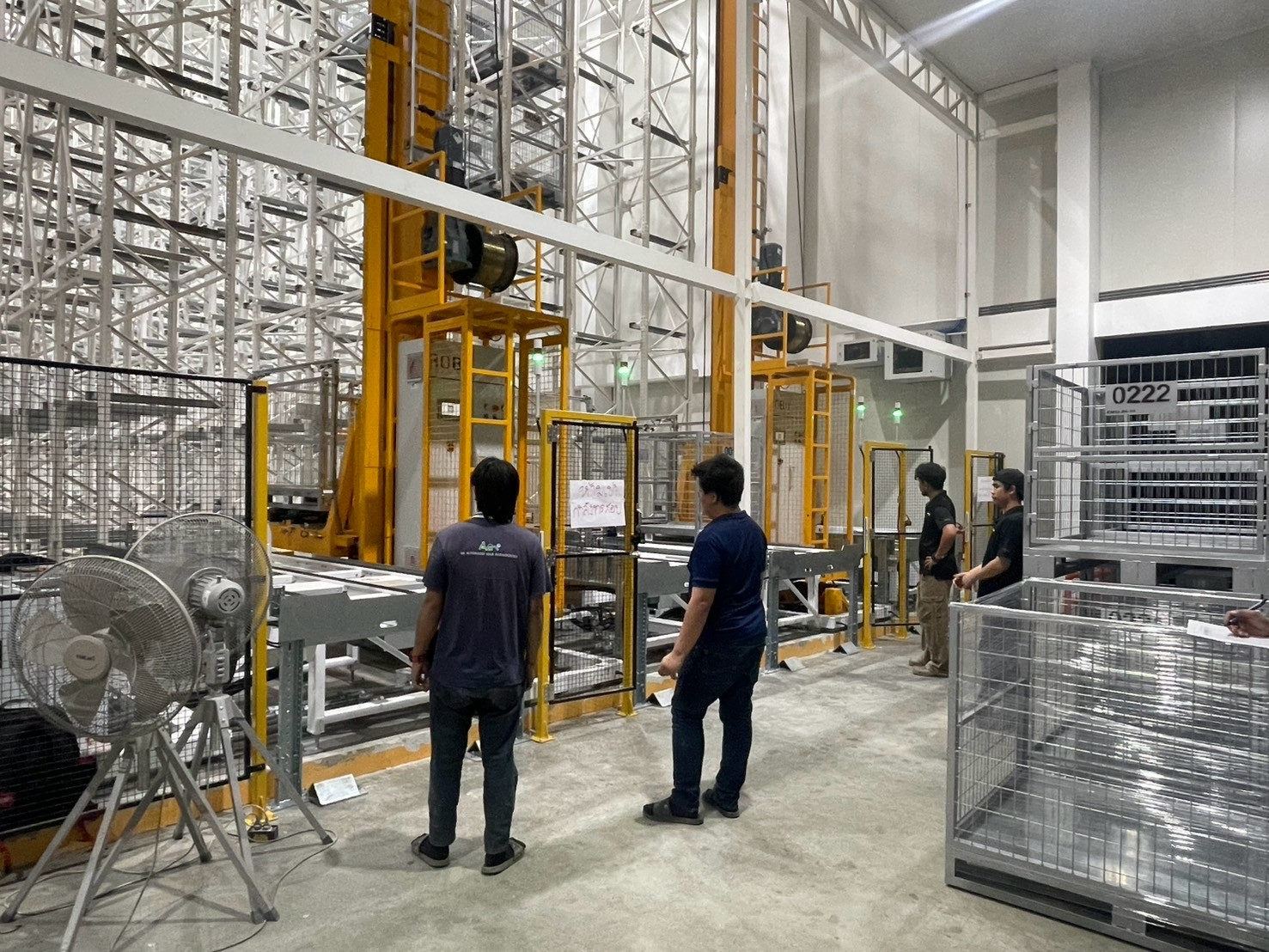 ภาพผลงาน AS/RS & Mobile Robot — XSERVE Automation Project ลำดับ 2