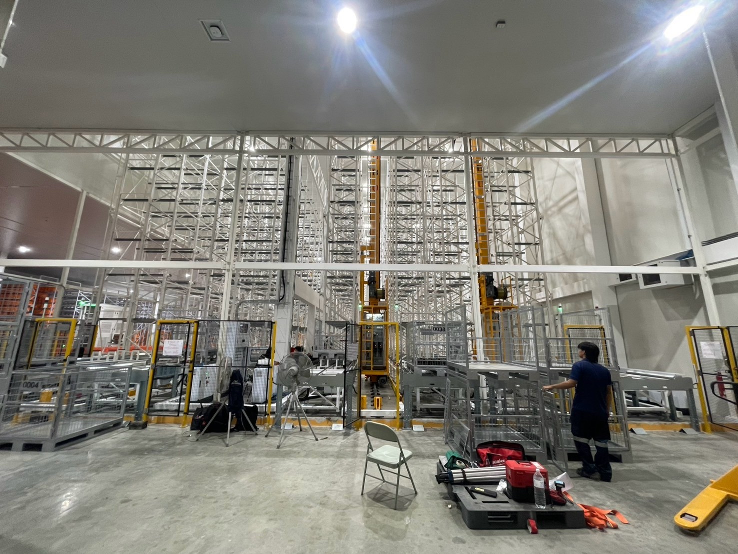 ภาพผลงาน AS/RS & Mobile Robot — XSERVE Automation Project ลำดับ 3
