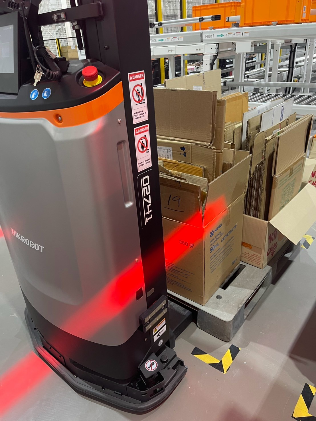 ภาพผลงาน AS/RS & Mobile Robot — XSERVE Automation Project ลำดับ 4