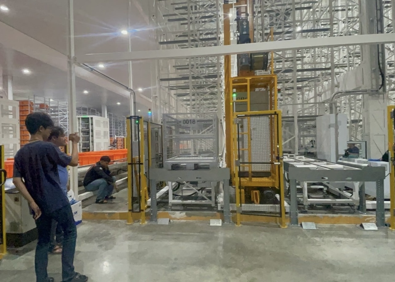 ภาพผลงาน AS/RS & Mobile Robot — XSERVE Automation Project ลำดับ 11