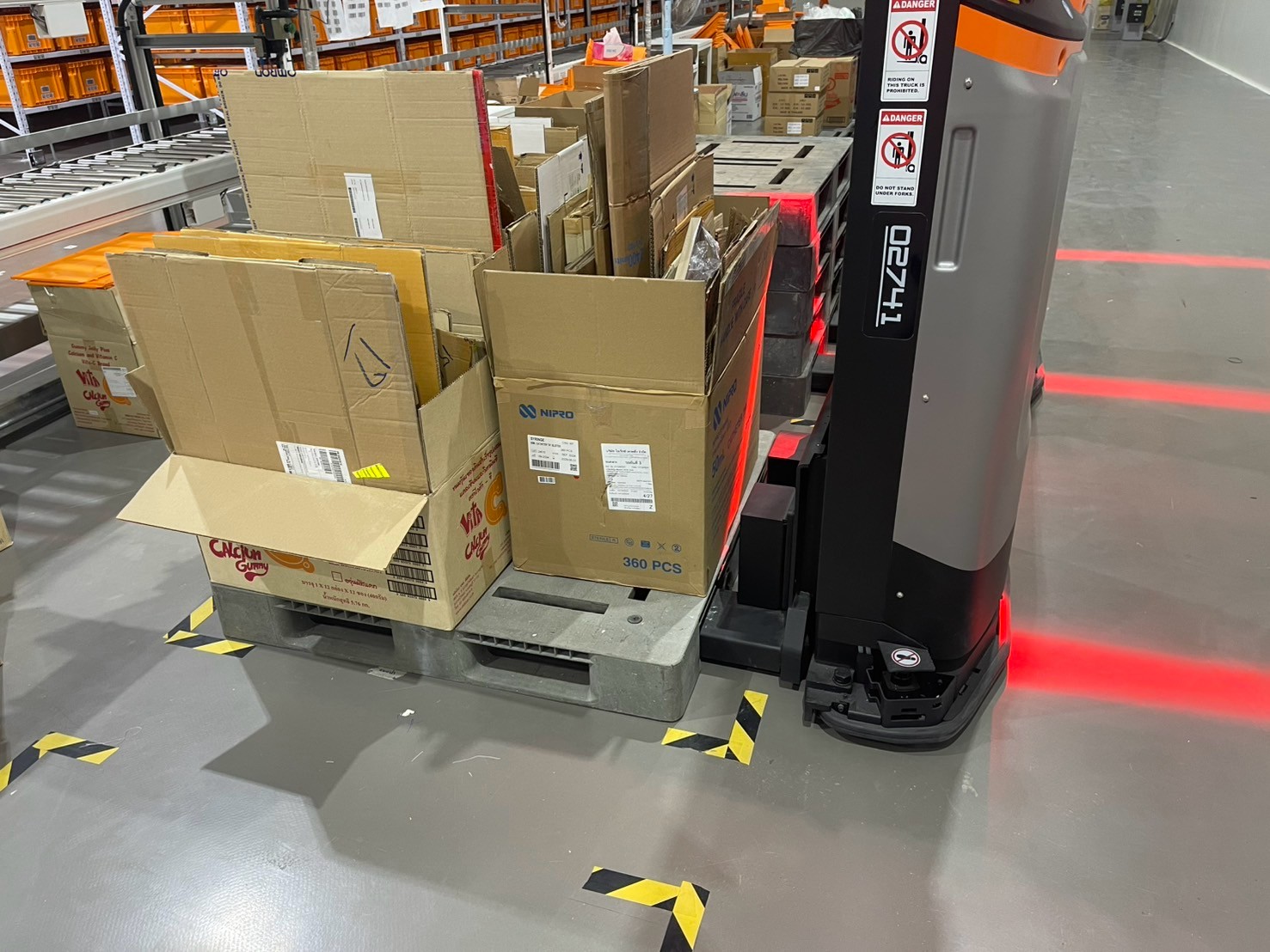 ภาพผลงาน AS/RS & Mobile Robot — XSERVE Automation Project ลำดับ 13