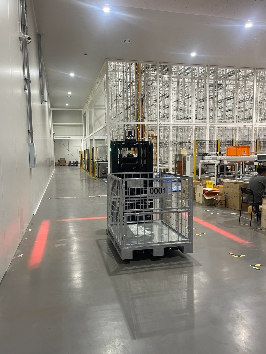 ภาพผลงาน AS/RS & Mobile Robot — XSERVE Automation Project ลำดับ 15
