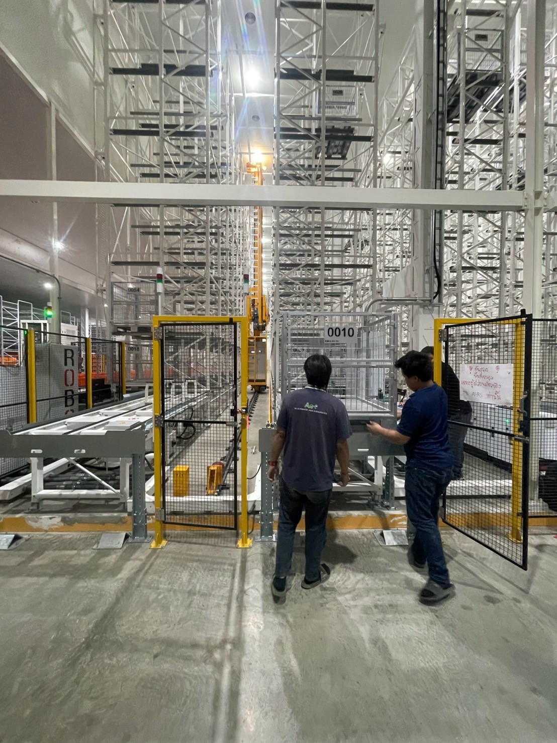 ภาพผลงาน AS/RS & Mobile Robot — XSERVE Automation Project ลำดับ 16